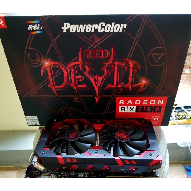 POWERCOLOR RX580 8G RED DEVIL (ประกัน Advice 23/08/2020)