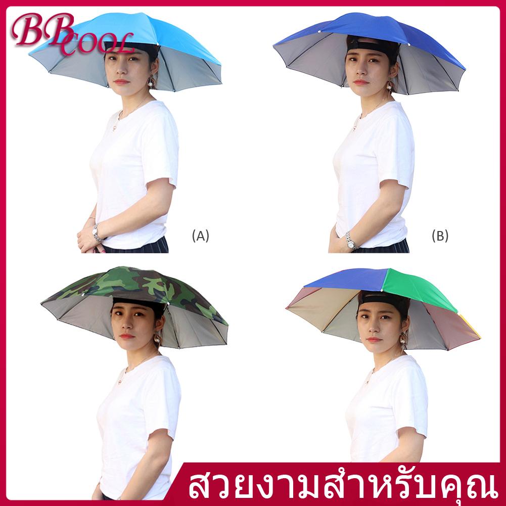 Yotome หมวกตกปลากลางแจ้งแบบพกพาป้องกันฝนป้องกันแดด Unisex #8