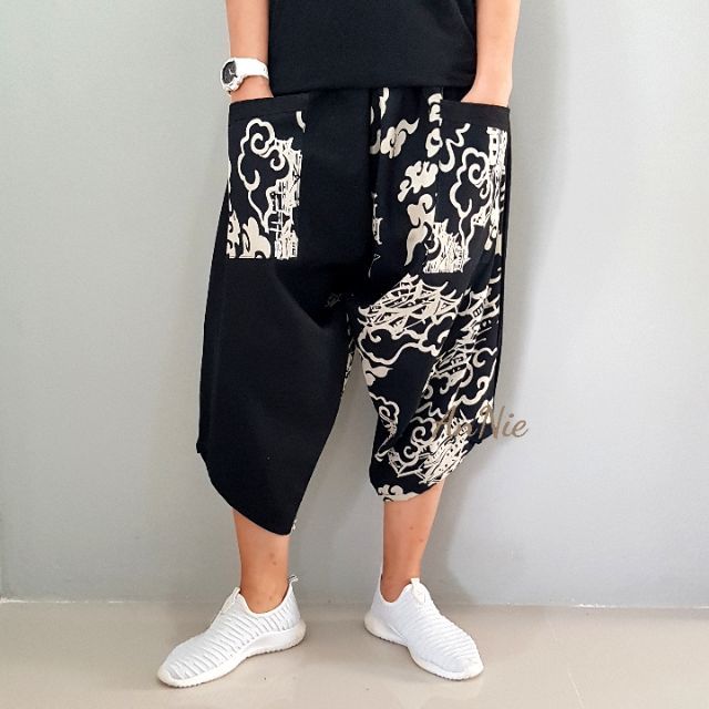 🔥 NEW SAMURAI PANTS กางเกงซามูไร