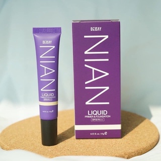 Deesay Nian Liquid Primer &amp; Foundation SPF 30 PA+++ : ดีเซ้ย์ รองพื้น (หลอดx 1 ชิ้น)