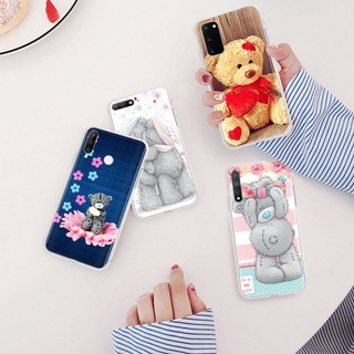 Ml-27 เคสโทรศัพท์มือถือนิ่ม แบบใส ลายตุ๊กตาหมี สําหรับ Realme 10 Pro 9 Plus C30S C55 C35