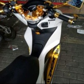 Pcx-150 Old Thailand CBU Bil Up BLACK DIAMOND พรมพักเท้าคุณภาพดีที่สุด