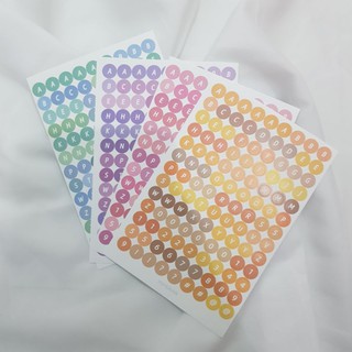 PNS; [พร้อมส่ง] สติ๊กเกอร์ตัวอักษร