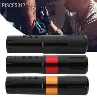 Pisces317 ปากกาสักในตัว จอแสดงผล Lcd 10000Rpm สีดํา