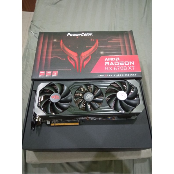 rx 6700 xt red devil (มือสอง)