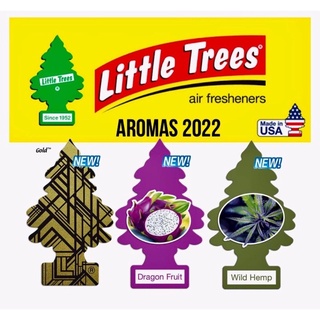 กลิ่นใหม่ 2022🎄แผ่นน้ำหอมปรับอากาศ Littletrees ใหม่ล่าสุด‼️