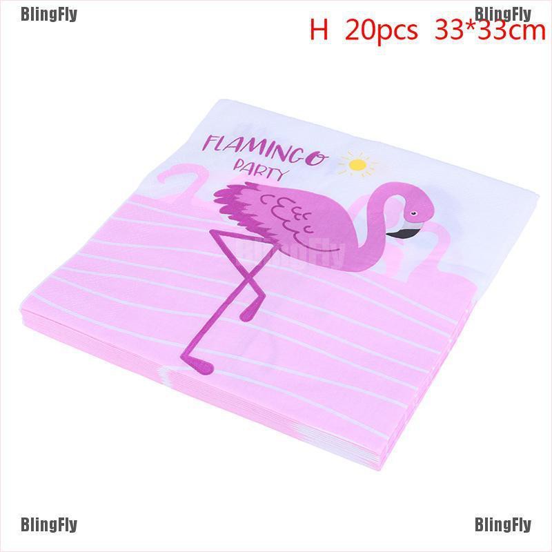 Bling Pink Flamingo theme Party Decor Kit Tableware Wedding Decor ...