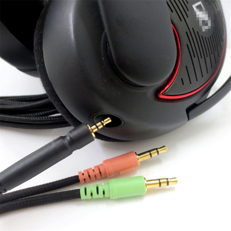 Kok สายสัญญาณเสียงสําหรับ Sennheiser - G4Me One Game Zero Pc 373 D Gsp350 500 600