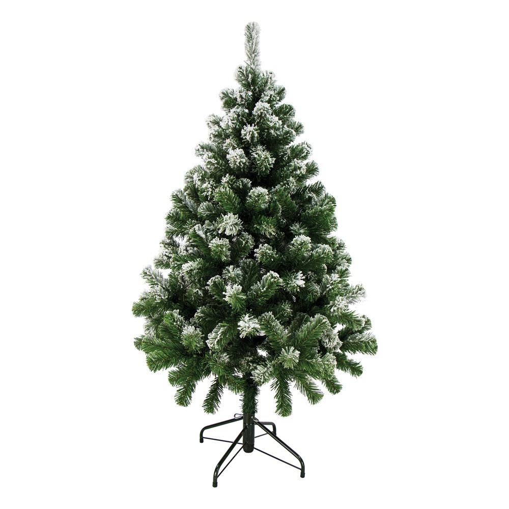 ต้นสนต้นคริสต์มาส ต้นสนพ่นหิมะ Frostted christmas tree ขนาด 5 ฟุต (45032-1) สั่ง1 ต้น/ ออเดอร์นะคะ