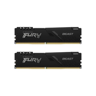 KINGSTON RAM PC FURY BEAST DDR4 (32GB) (16GB x2) (BLACK)