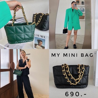 กระเป๋า My Mini Bag จากร้าน  stayfay จิ๋วแต่จุ ซับในอย่างดี อะไหล่ทอง