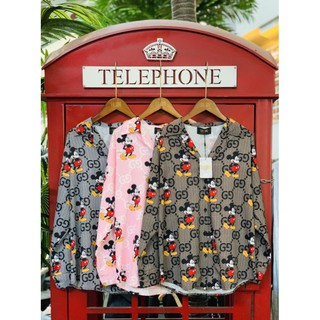 เสื้อเชิร์ตสาวกmickey