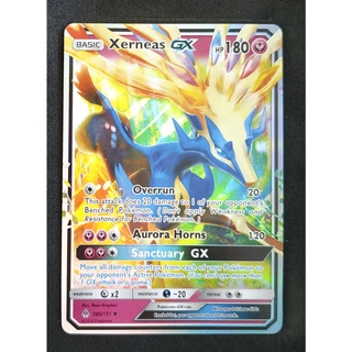 Xerneas GX 090/131 เซร์เนอัส Pokemon Card Vivid Series ภาษาอังกฤษ