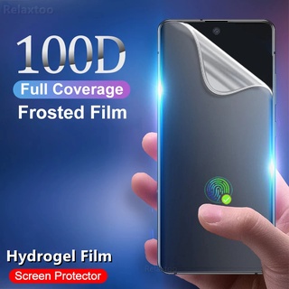 Matte hydrogel film for Samsung Galaxy S8 S9 S10 S22 S20 FE Note 8 9 10 20 note10 Lite S21 Plus Ultra S22+ A12 M12 A02s A51 A71 M32 A03S A30s A20s A50 A50s M52 M23 M33 A21s A52 A72 A42 A22 A23 A33 A73 A53 A32 A52S 5G 4G screen protector Not Tempered Glass