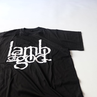 เสื้อยืด พิมพ์ลาย Lamb Of God Band