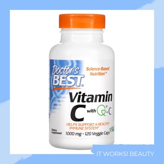 Doctors best Vitamin CDoctors Best with Quali-C 1,000 มก. 120 เม็ด