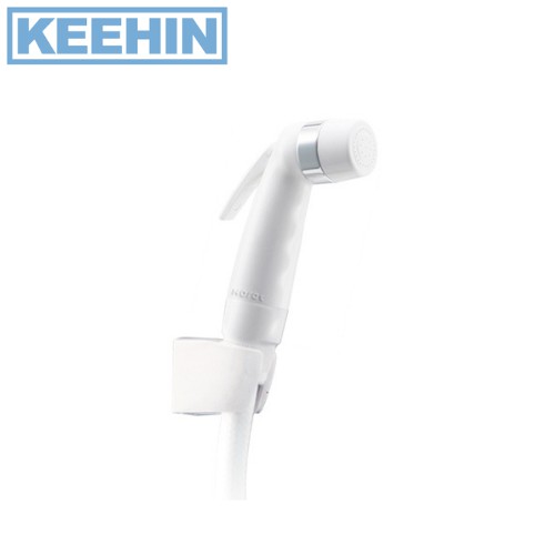 BW01-11 ชุดฉีดชำระ พร้อมสาย ยาว 120 ซม. สีขาว KARAT FAUCET Rinsing Spray with Hose 120 cm & Holder (