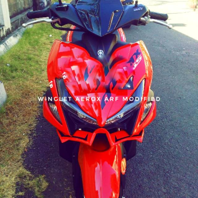 Winglet Aerox 155 old Winglet Yamaha Aerox 155 cc คาร ์ บอน nemo คุณภาพ