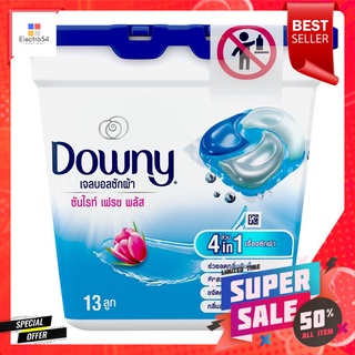 ดาวน์นี่ ซักผ้าเจลบอลฟ้า แบบกล่อง 13ลูกDOWNY GELBALL BLUE TUB 13UNIT