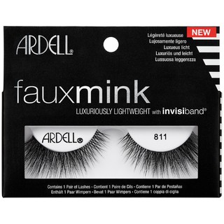 ของแท้! Ardell ขนตาสายฝอ - Faux Mink อาเดล ฟอค มิ้ง แลช 811 - 1 คู่ / 4 คู่