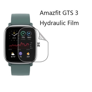 ฟิล์มกันรอยหน้าจอ แบบเต็มจอ สําหรับ Amazfit Gts3 / ฟิล์มป้องกันสมาร์ทวอทช์ กันรอยขีดข่วน แบบสากล สําหรับ Amazfit Gts3