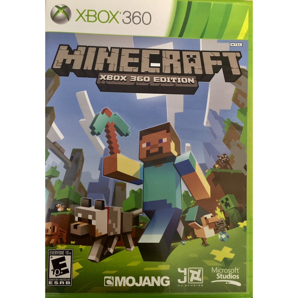 XBox 360 game from USA - Minecraft - เกมส์จากอเมริกามือสอง ราคาถูก สภาพดีมาก ส่งฟรีทั่วไทย - Free Shipping Slightly Used