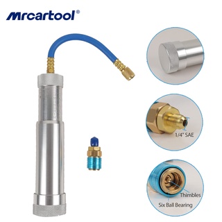 Mrcartool หัวฉีดน้ํามัน A/C AC อะลูมิเนียมอัลลอย ทนต่อการกัดกร่อน สําหรับซ่อมแซมเครื่องปรับอากาศ ตู้เย็น