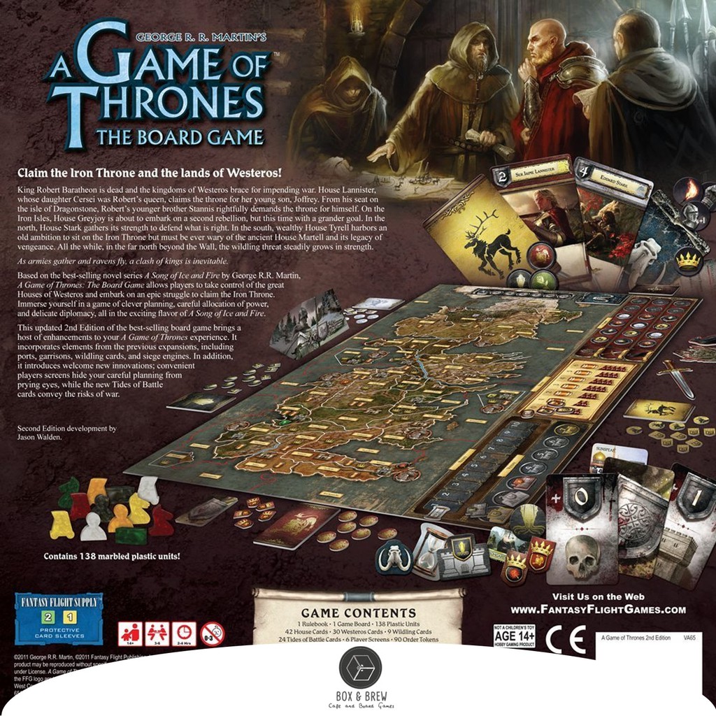 game of thrones board game 2nd edition rules