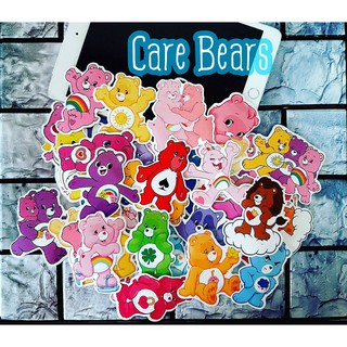 สติ๊กเกอร์ติดกระเป๋าเดินทาง ลายหมีน่ารัก Care Bear สติ๊กเกอร์ริโมว่า Sticker rimowa sutecase luggage Diy vintag Notebook