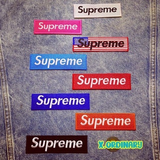 ตัวรีด ตัวรีดติดเสื้อ supreme ซูพรีม ตัวรีดsupreme