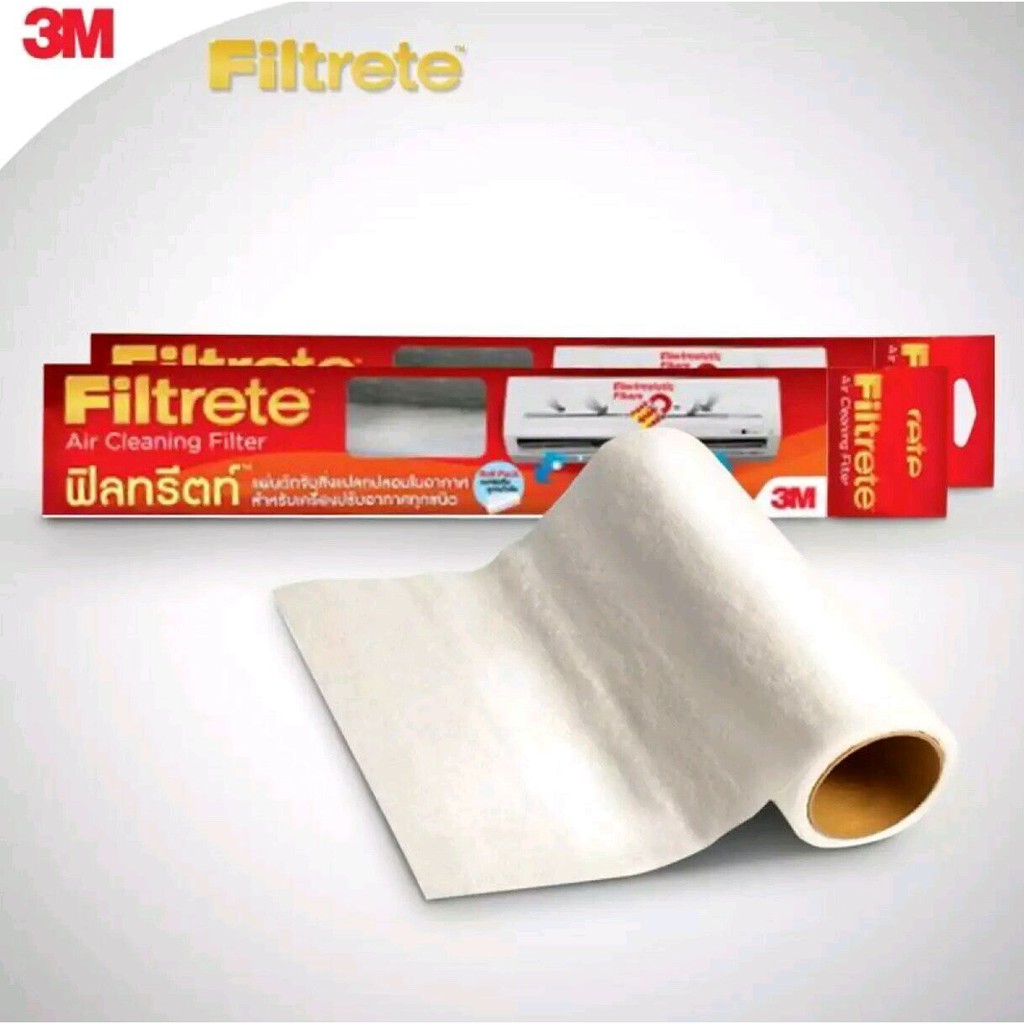 [ 1 แถม 1‼️] 3M Filtrete™ แผ่นกรองอากาศ 15” x 96” ของแท้ ‼️