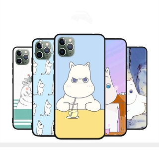 H-78 เคสโทรศัพท์มือถือ ซิลิโคนนุ่ม ลายฮิปโป มูมิน สําหรับ Realme 5 5S 7 6I 3 C17 5I 3I 6S 7I 6 Pro