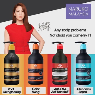 Hair Shampoo 2 Bottles Naruko Drs Formula/Conditioner/Root Strengthening/Repairing/Color Fixing/Anti Dandruff