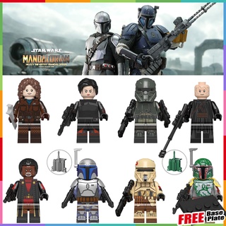 ฟิกเกอร์ Star Wars Peli Motto Fennec Shand Greef Carga Jango Fett Shore Trooper Cobb Vanth ขนาดเล็ก WM6122