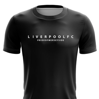 เสื้อยืด ลาย Liverpool FC แบบแห้งเร็ว ไซซ์ XS - 7XL