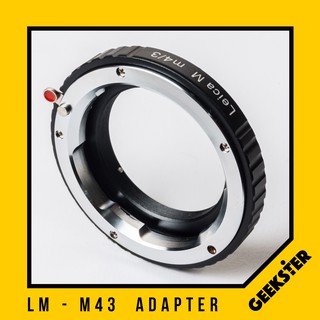 เมาท์แปลง Leica M - M43 ( LM - Olympus / Lumix M43 Adapter / Leica LM-M43 โอลิมปัส Lens Adapter )