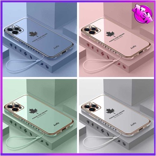 เคส iPhone 12 pro max เคส iPhone 11 pro max เคส iPhone12 Mini เคสโทรศัพท์มือถือลายใบเมเปิ้ลสําหรับ FY Ldiw