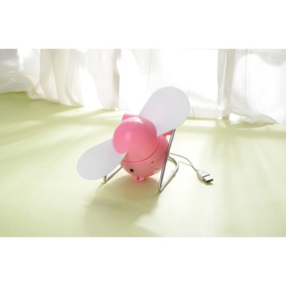 USB Mini Fan Bullet Airplane Head Home Office Mini Fan พัดลมพกพาของแท้สำหรับนักเรียน