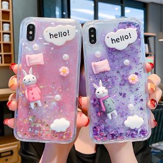 เคสโทรศัพท์ลายกระต่ายสําหรับเคสมือถือป้องกันรอยสําหรับ Vivo Y 17 V 15 / Pro V 11 I Y 91 I Y 91 I Y 95 Y 81 Y 81 I Y 81 C