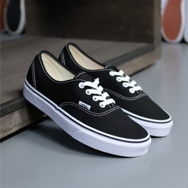 vans authentic black price