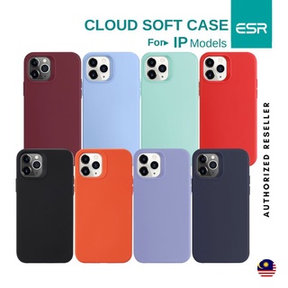 เคสโทรศัพท์มือถือ ซิลิโคนนิ่ม กันกระแทก ลาย ESR สําหรับ iPhone 12 Pro Max IP 12 Mini CLOUD