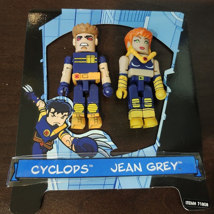2003 Marvel Minimates X-Men CYCLOPS JEAN GREY