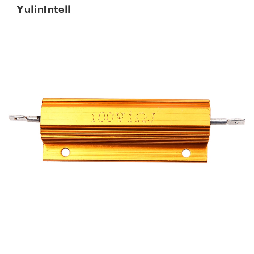 Yith ใหม่ ตัวต้านทานสายไฟ อลูมิเนียม 100W 1 2 4 8 10 โอห์ม