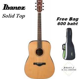 กีตาร์โปร่ง Ibanez AW65-LG (Solid Top)