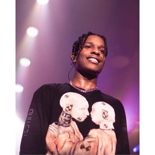 เสื้อวินเทจ เสื้อวง Old school ASAP ROCKY TESTING