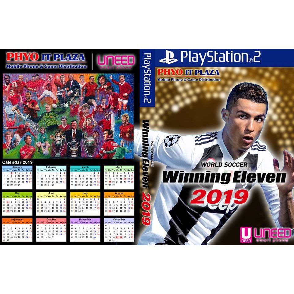 เกมส์ Winning Eleven 2019 (PS2) สำหรับเครื่องที่แปลงระบบแล้วเท่านั้น