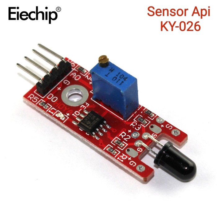 IR Flame Detector KY-026 4pin Digital & Analog Output Keys