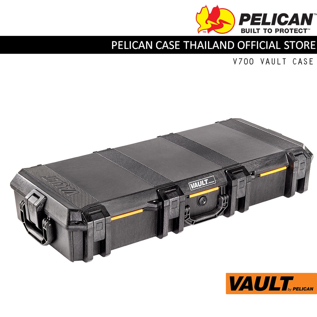 Pelican V700 Vault Tactical Case with Foam - กล่องกันน้ำกันกระเเทก