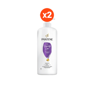 Pantene แพนทีน โปร-วี แชมพู สูตรฟื้นบำรุงผมแห้งเสีย 1.2 ลิตร X2 ขวด แพ็คสุดคุ้ม Total Damage Care Pro-V Shampoo1.2