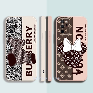 เคสโทรศัพท์มือถือ ลายมิกกี้เมาส์ และหมี หรูหรา สําหรับ Samsung Galaxy A32 A52 A72 A42 A30 A20 A71 A31 A12 A11 A51 A50 A02S A30S